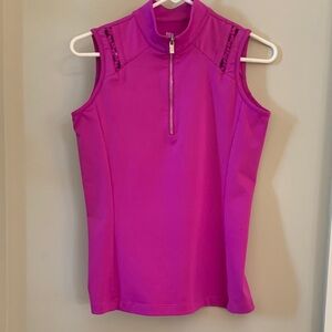 Tail Bright Pink Sleeveless Top
